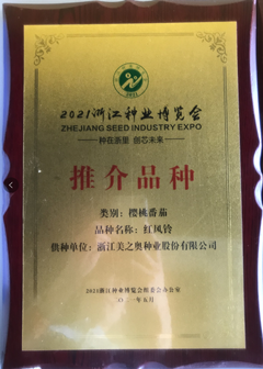 浙江省种博会推介品种 樱桃番茄 红风铃